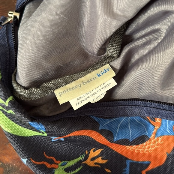 Pottery Barn Kids Dragon Print Overnight Duffle - Picture 4 of 5